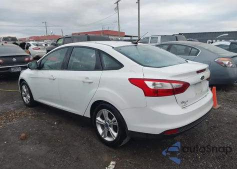 2014 Ford Focus Se из США, поврежденный, VIN 1FADP3F28EL103315